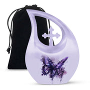 Purple Butterfly Urns For Ashes - Urns For Human Ashes Adult Male Dad