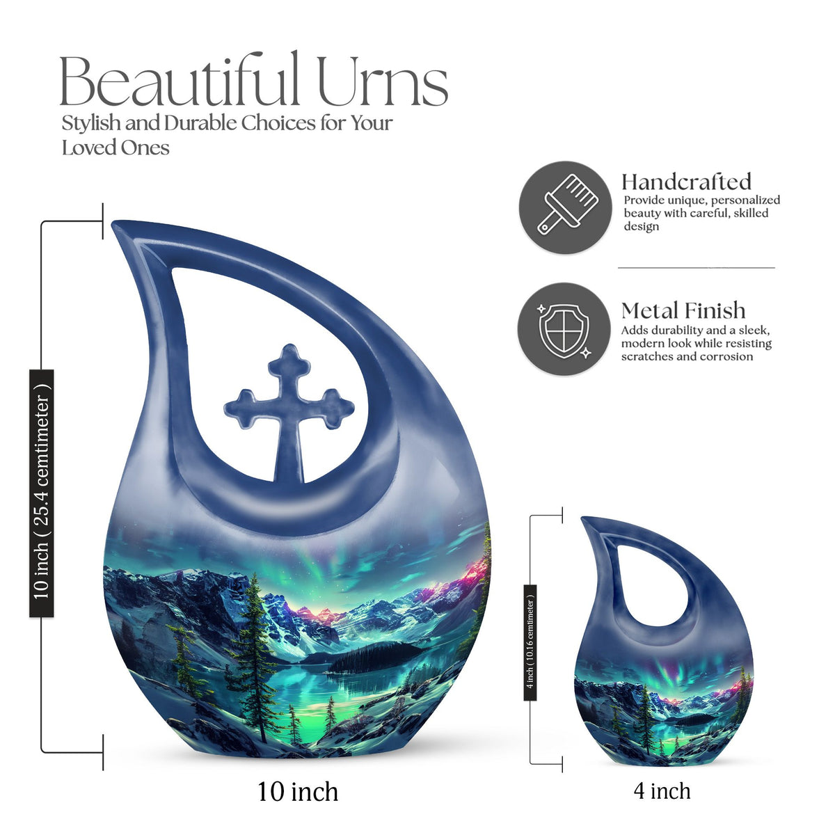 Aurora Urns For Ashes - Urns For Adult Male Ashes