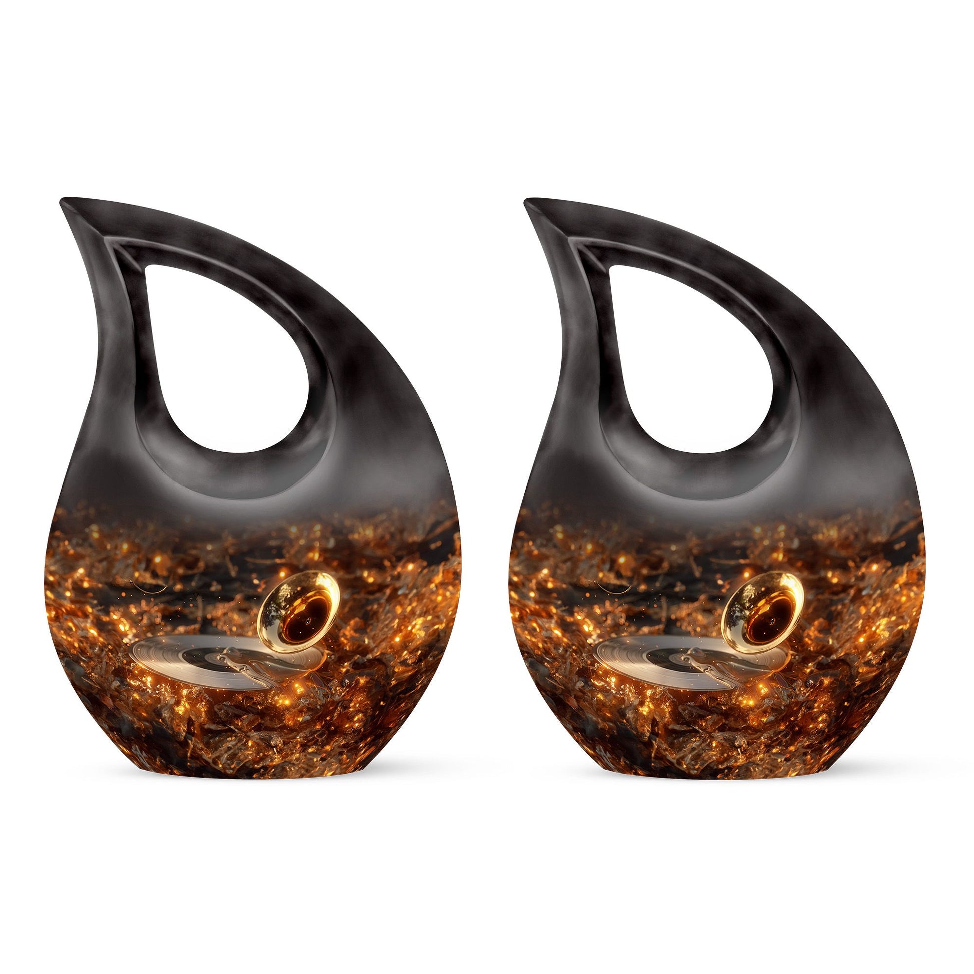Gramophone Urns For Ashes - Small Urns For Ashes Adult Male