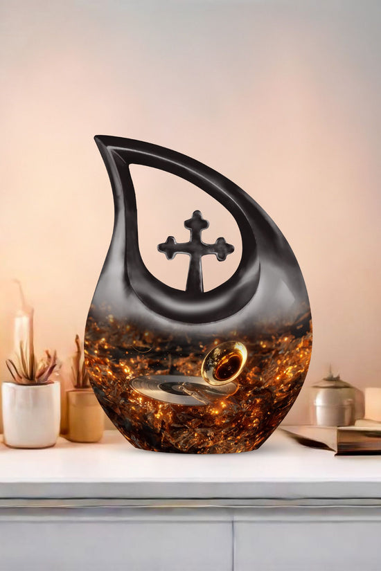 Gramophone Urns For Ashes - Small Urns For Ashes Adult Male
