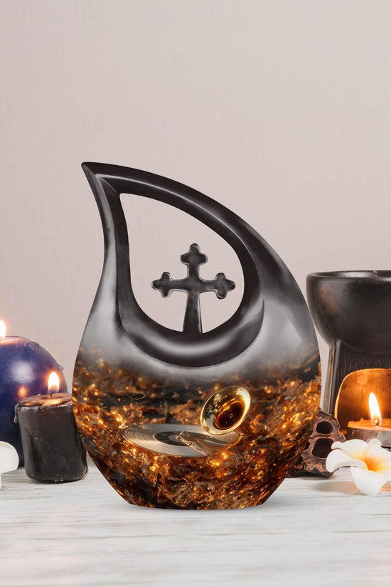 Gramophone Urns For Ashes - Small Urns For Ashes Adult Male