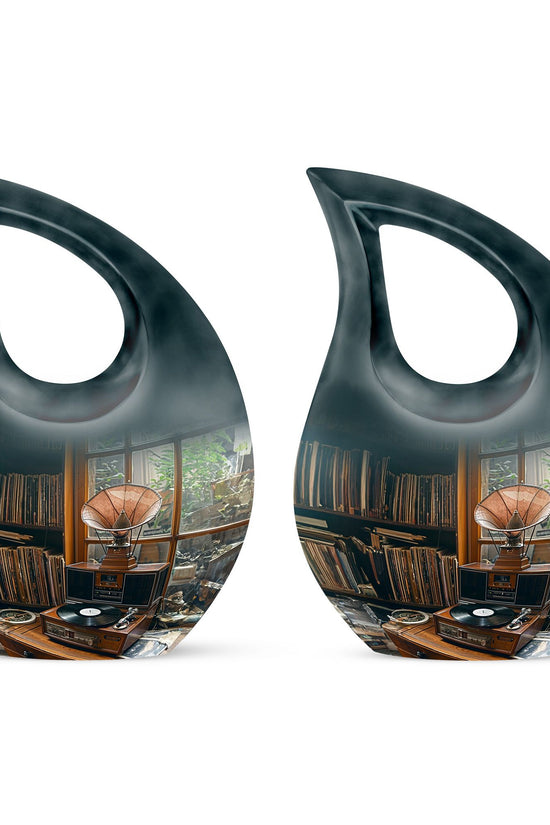 Gramophone Urns For Ashes - Small Urns For Human Ashes Adult Male
