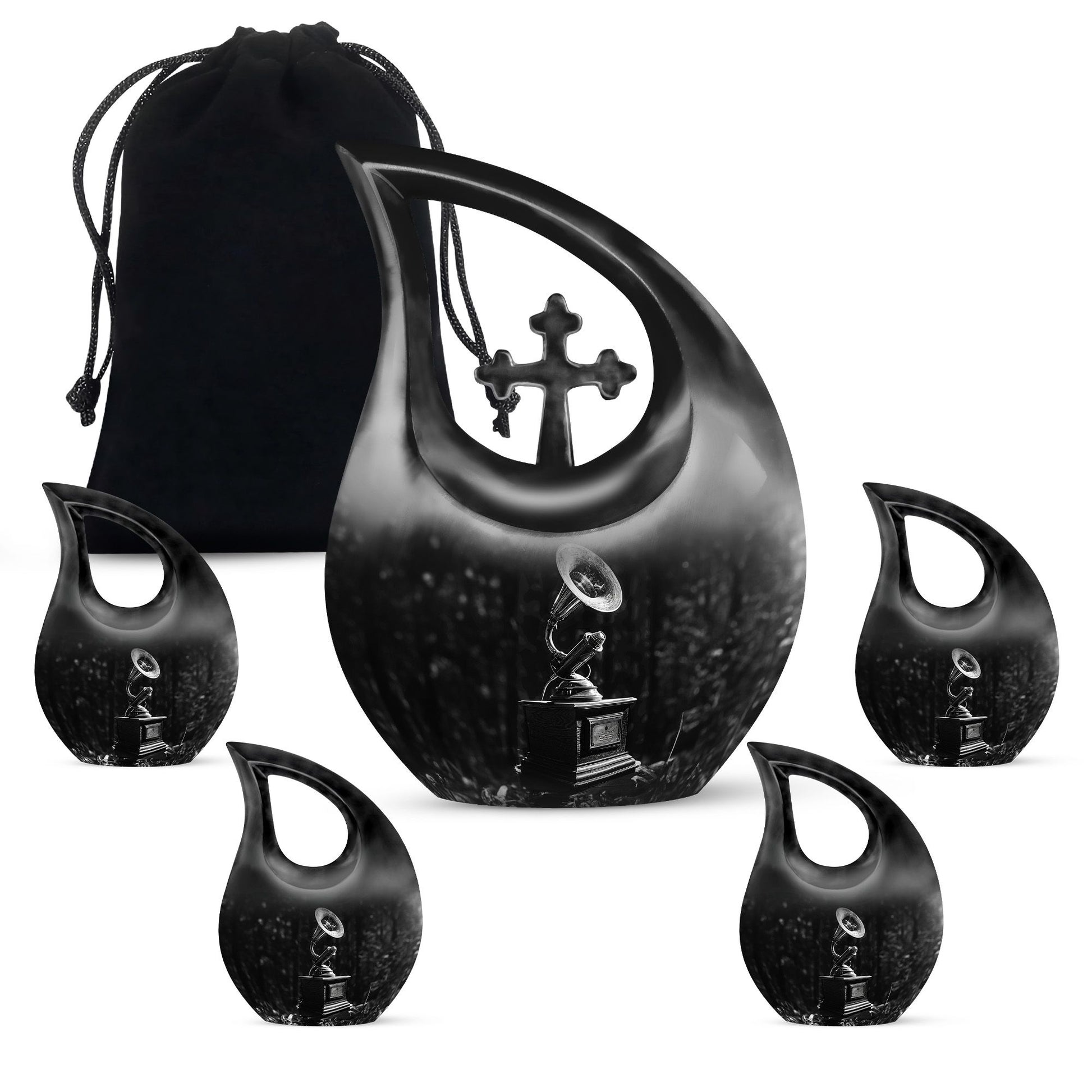Gramophone Urns For Ashes - Cremation Urns For Human Ashes Adult Female