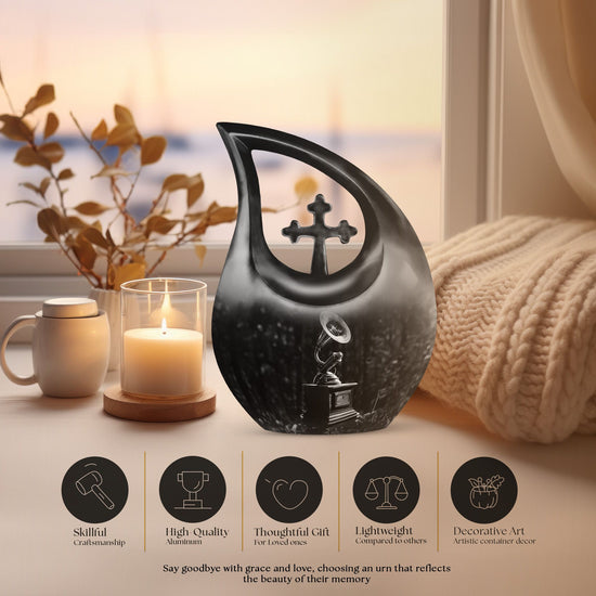 Gramophone Urns For Ashes - Cremation Urns For Human Ashes Adult Female