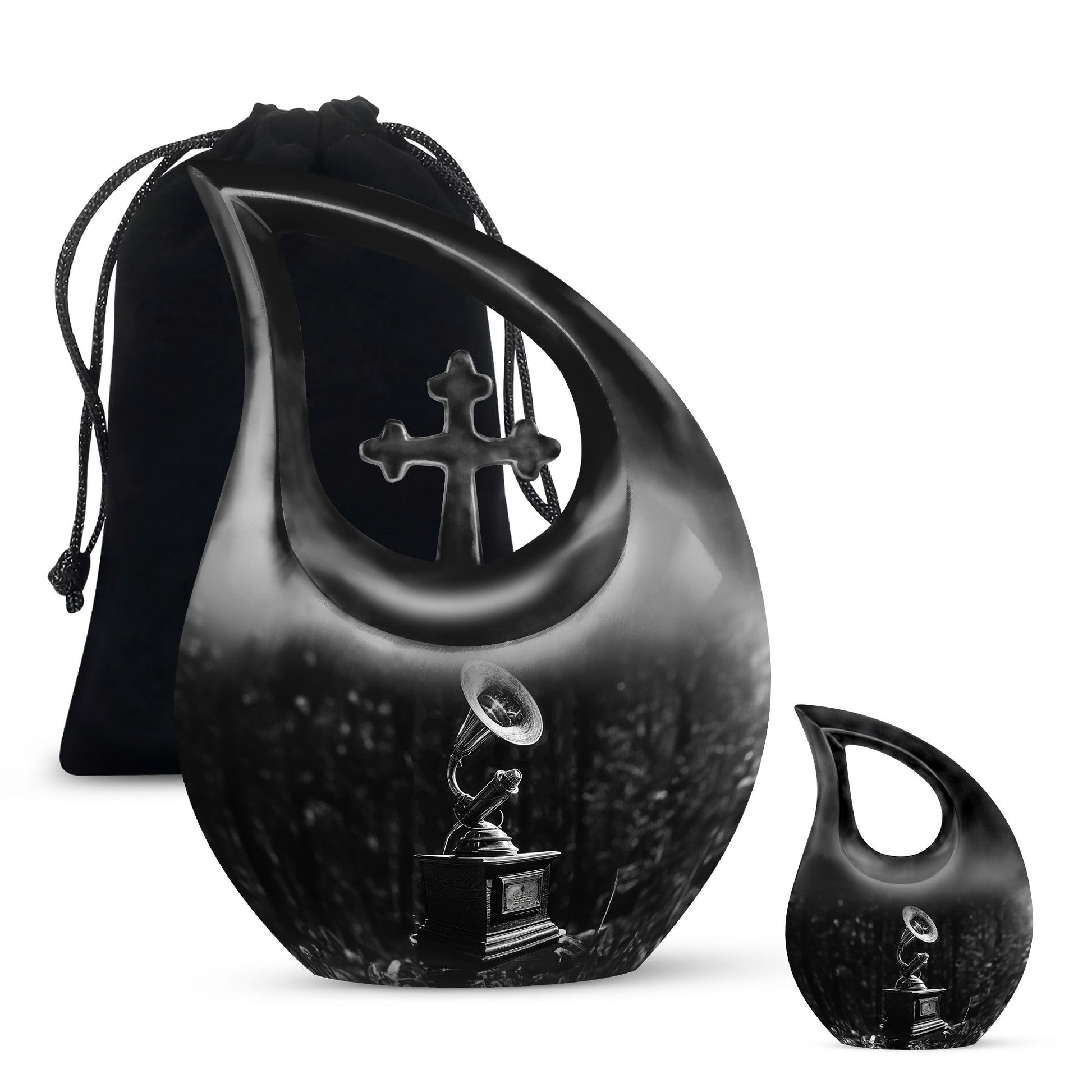 Gramophone Urns For Ashes - Cremation Urns For Human Ashes Adult Female