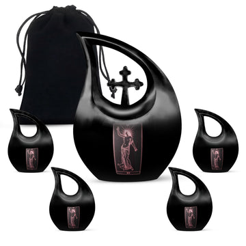 Large Urn With 4 Keepsake