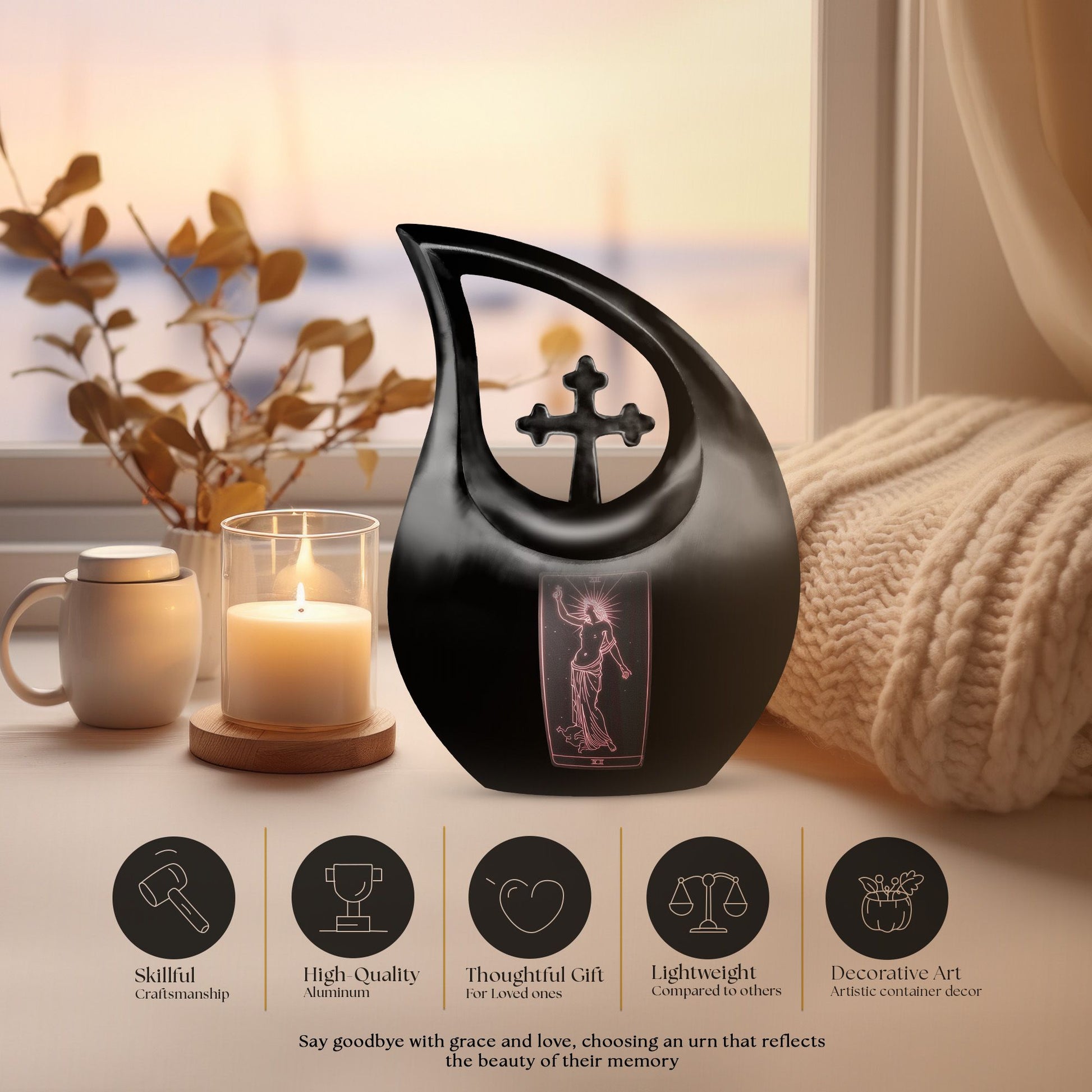 Tarot Urns For Ashes - Urns Adult Female