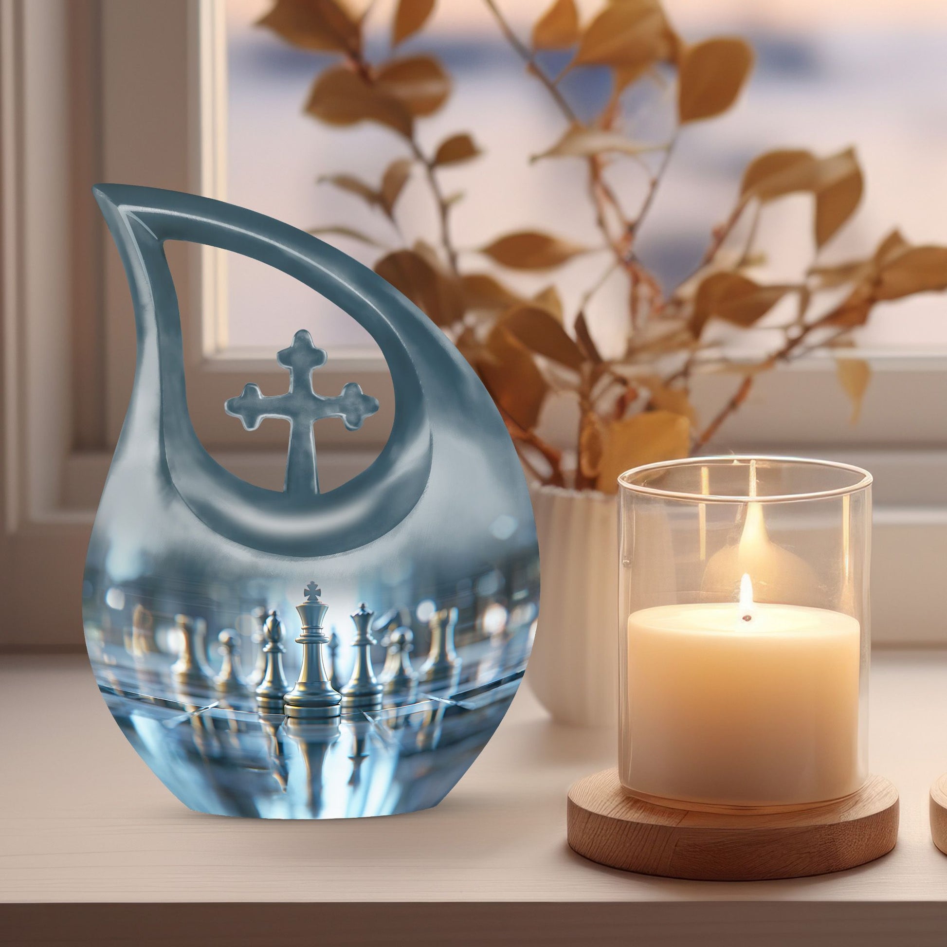 Chess Urns For Ashes - Adult Female Urn
