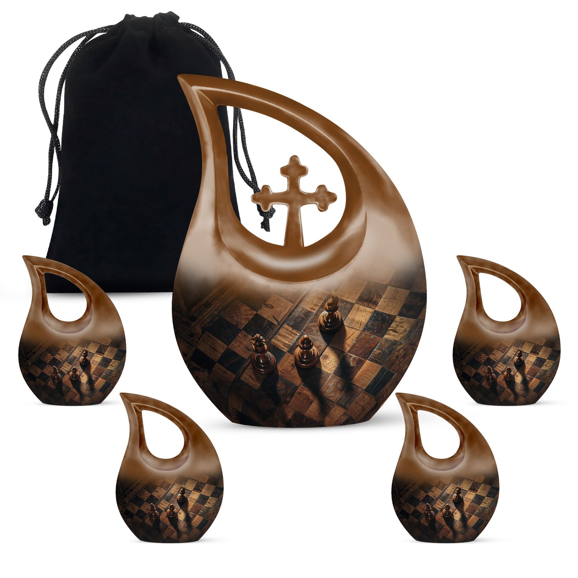 Chess Urns For Ashes - Urns Adult Male Dad