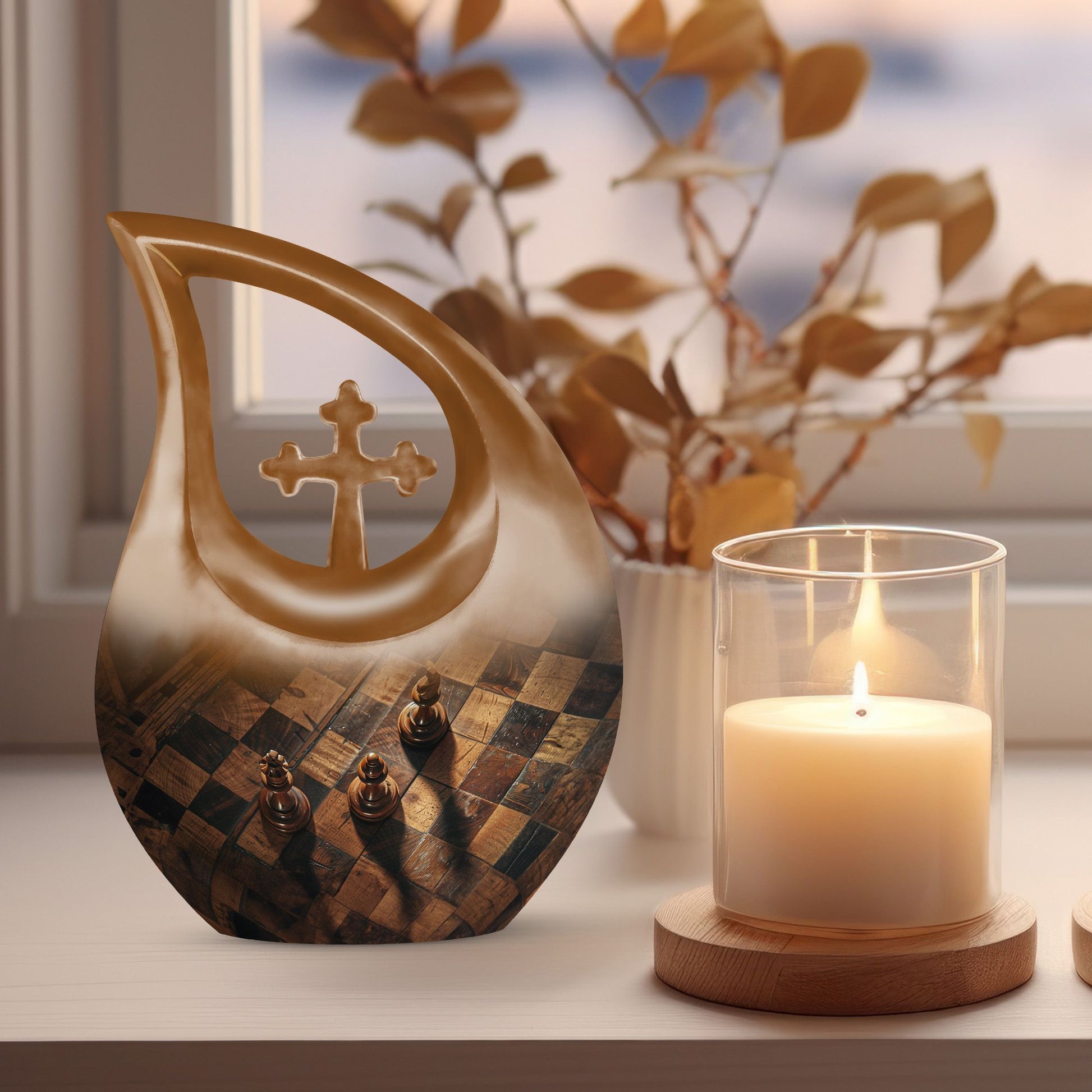 Chess Urns For Ashes - Urns Adult Male Dad