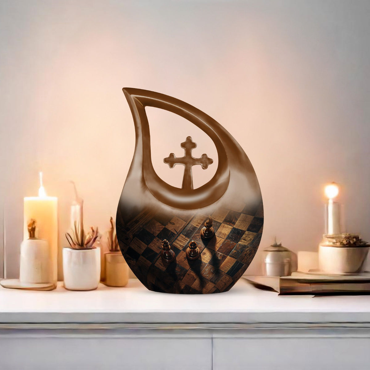 Chess Urns For Ashes - Urns Adult Male Dad