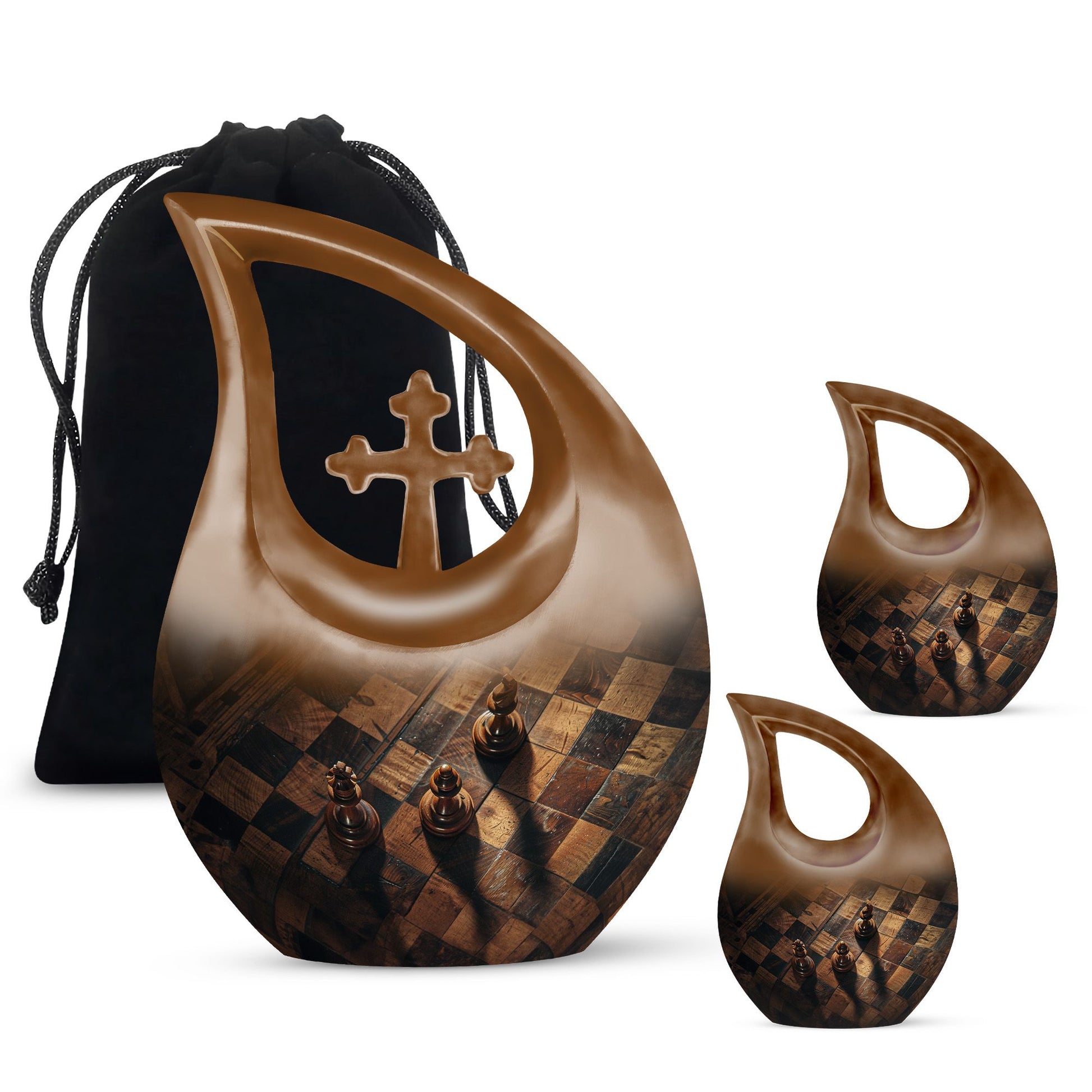 Chess Urns For Ashes - Urns Adult Male Dad