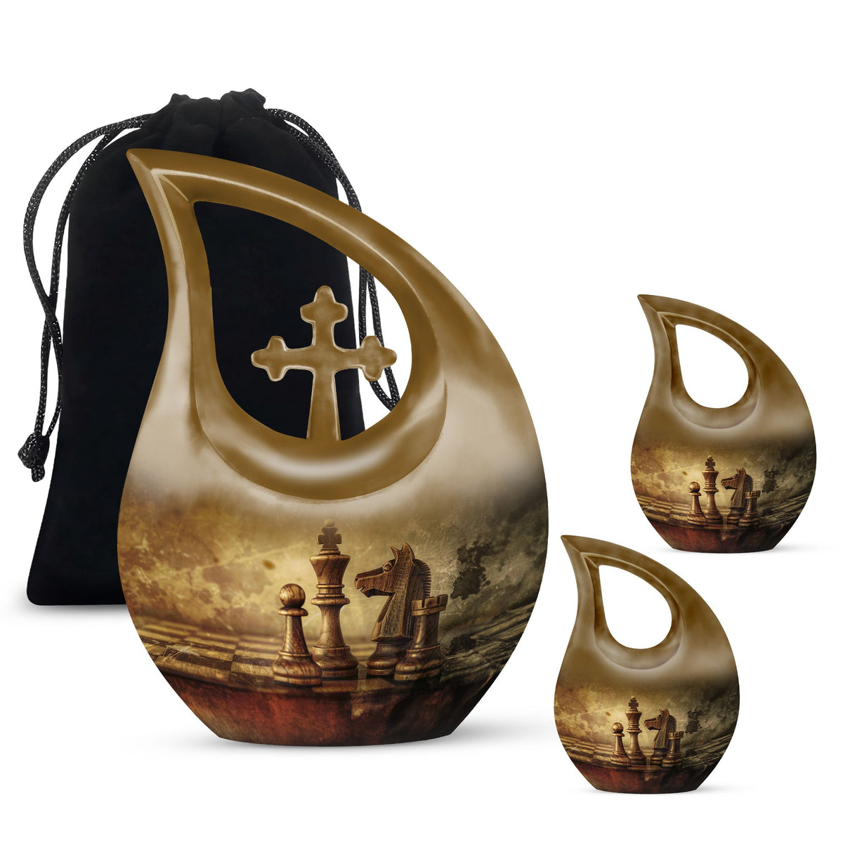 Chess Urns For Ashes - Urns Adult Male