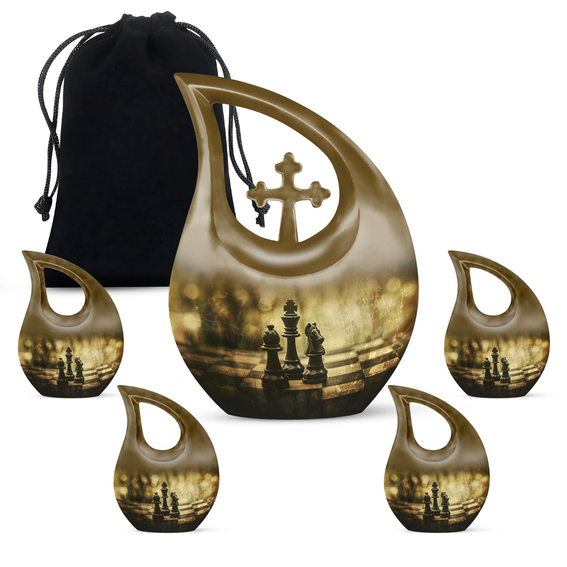 Chess Urns For Ashes - Urns For Human Ashes Male