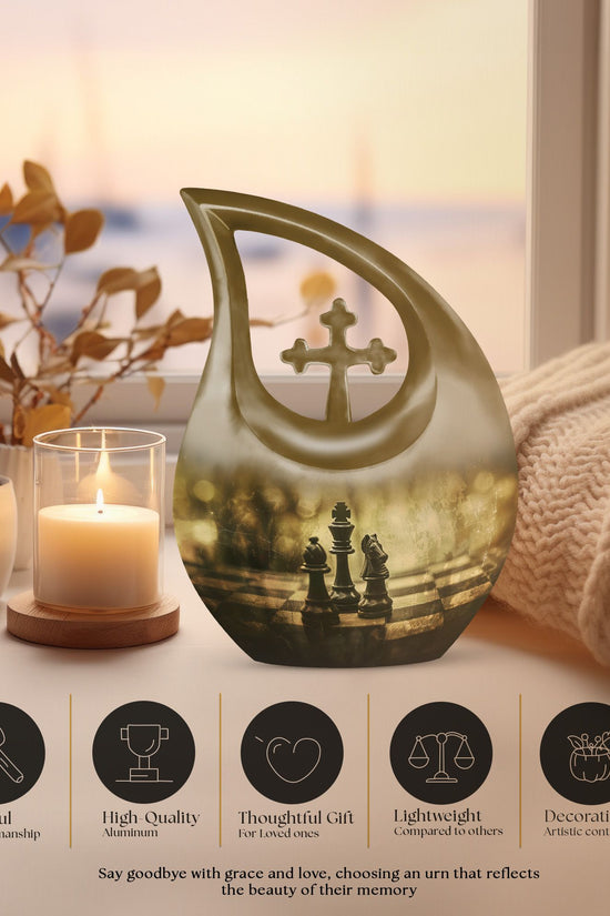 Chess Urns For Ashes - Urns For Human Ashes Male