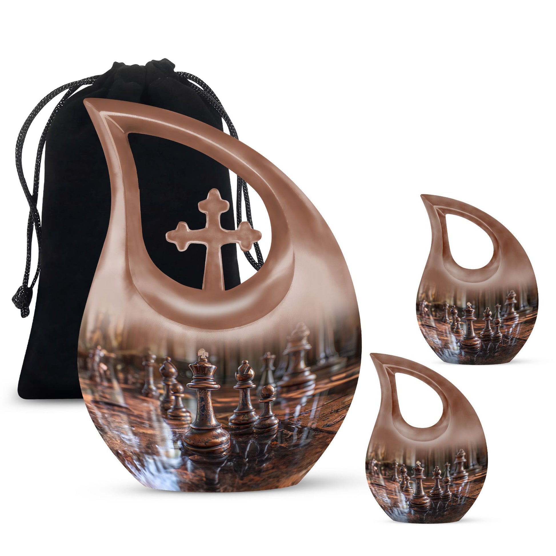 Chess Urns For Ashes - Funeral Urns For Human Ashes