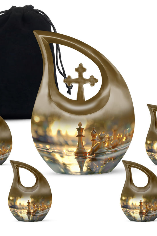 Chess Urns For Ashes - Funeral Urns For Adult Ashes Women