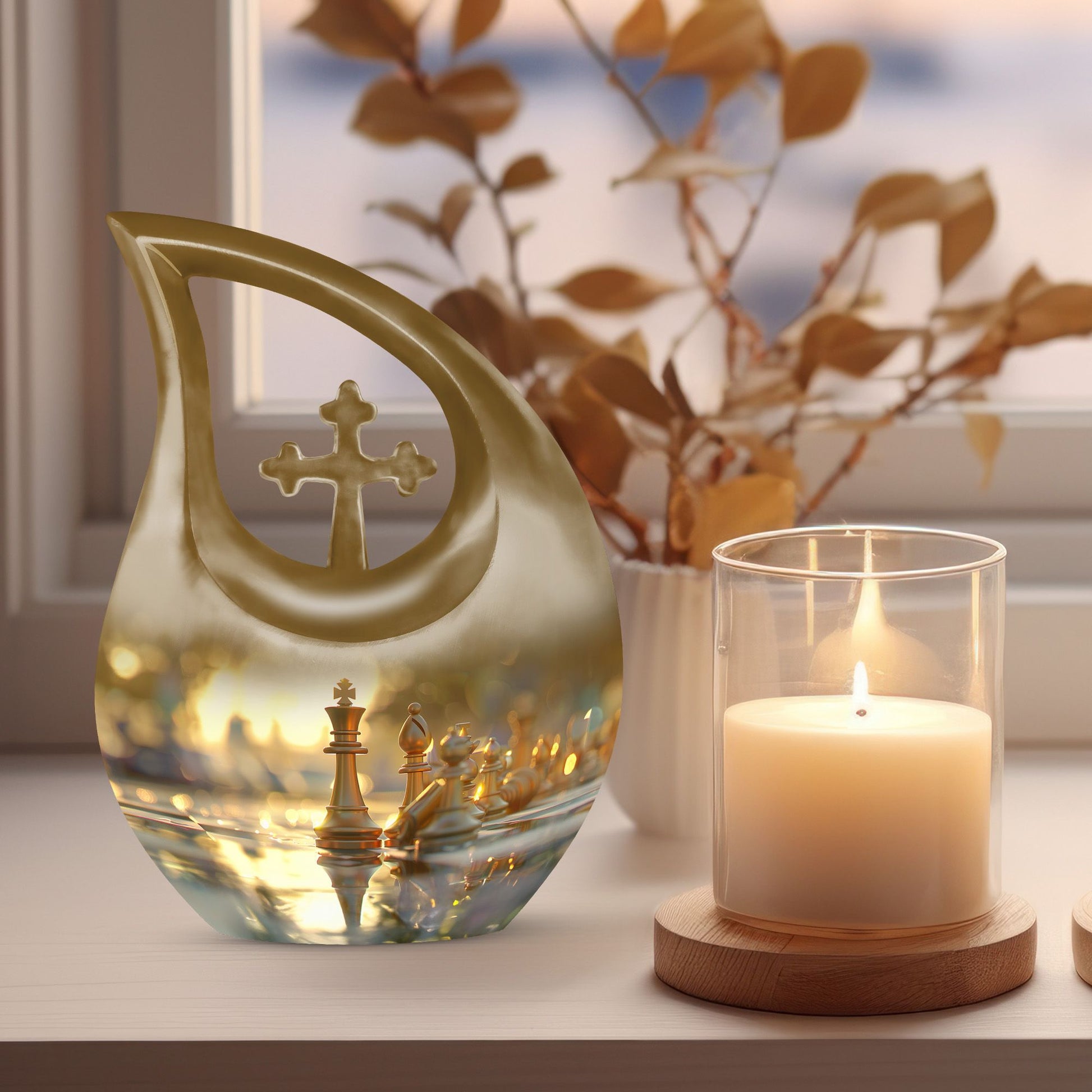 Chess Urns For Ashes - Funeral Urns For Adult Ashes Women