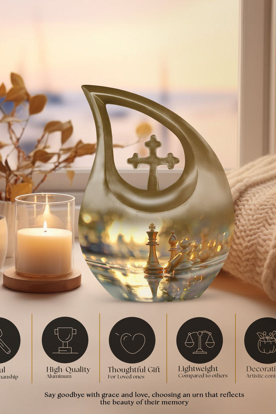 Chess Urns For Ashes - Funeral Urns For Adult Ashes Women