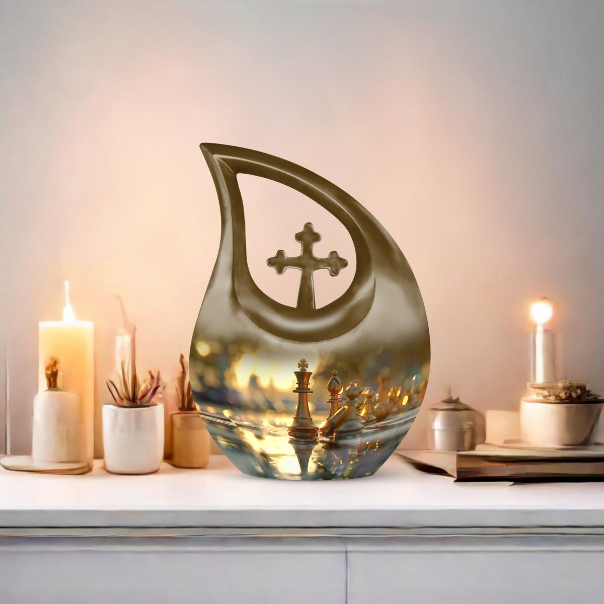 Chess Urns For Ashes - Funeral Urns For Adult Ashes Women