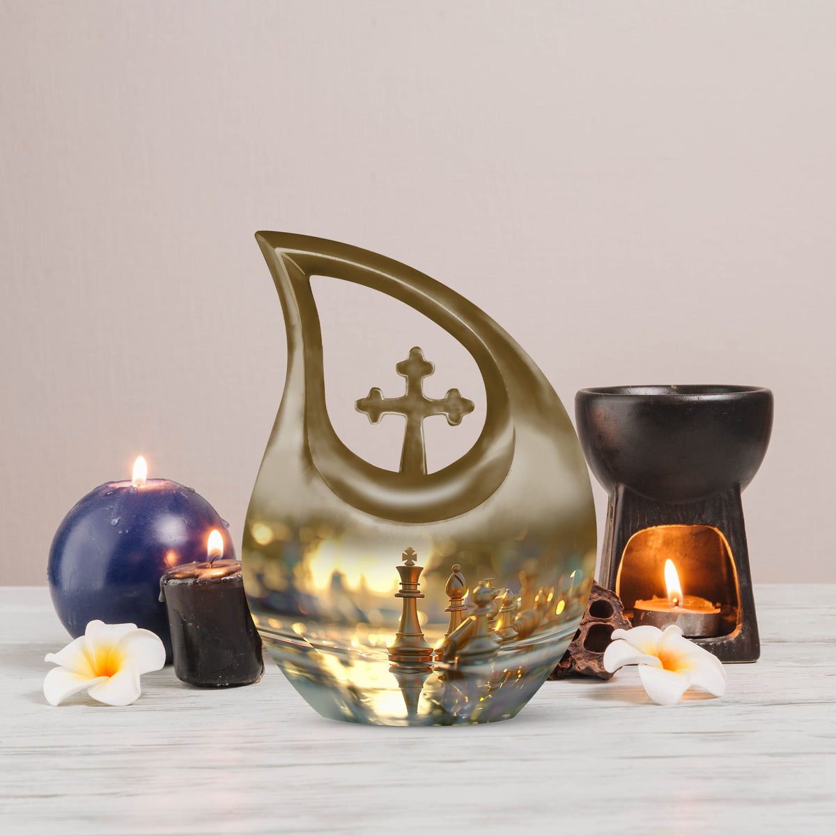 Chess Urns For Ashes - Funeral Urns For Adult Ashes Women