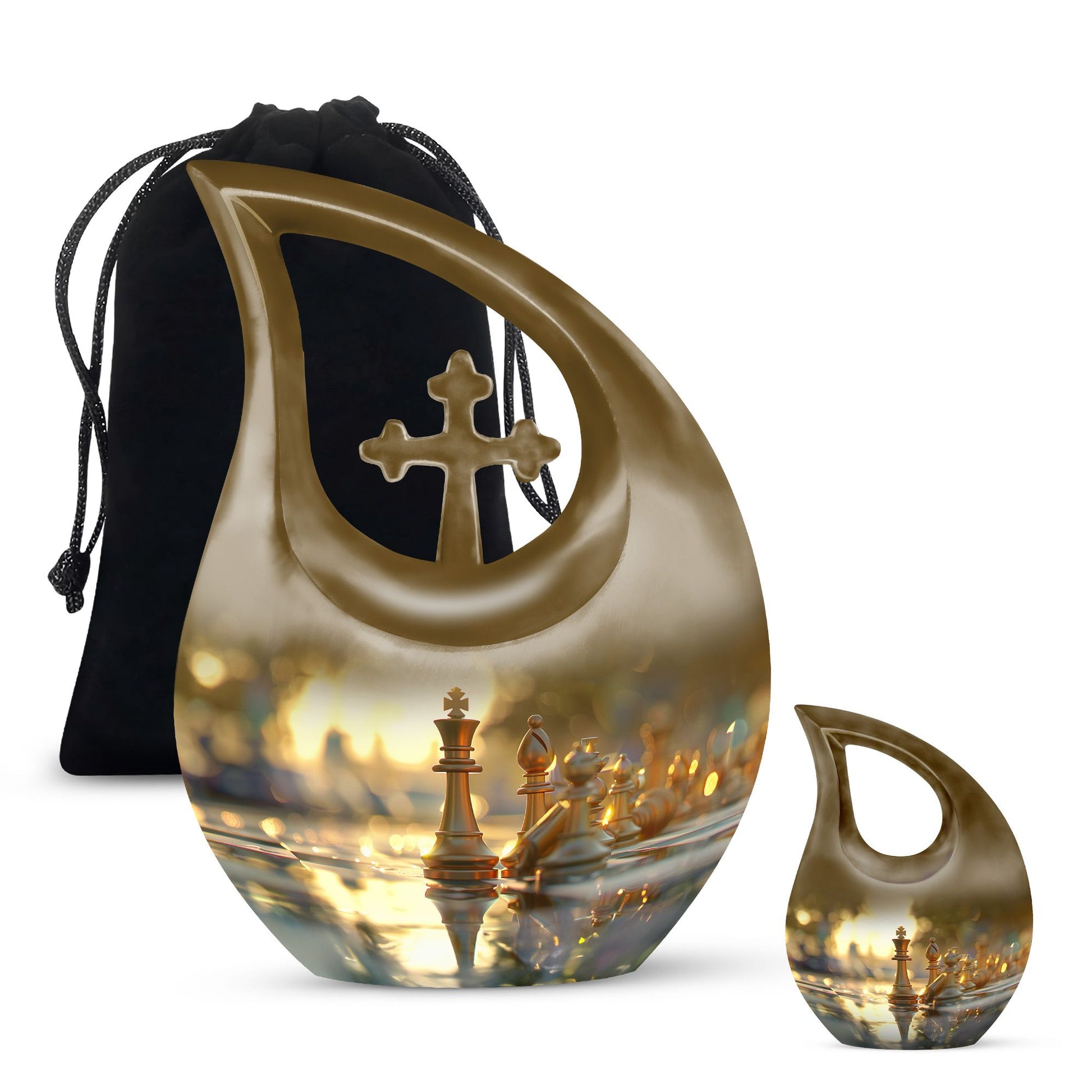 Chess Urns For Ashes - Funeral Urns For Adult Ashes Women