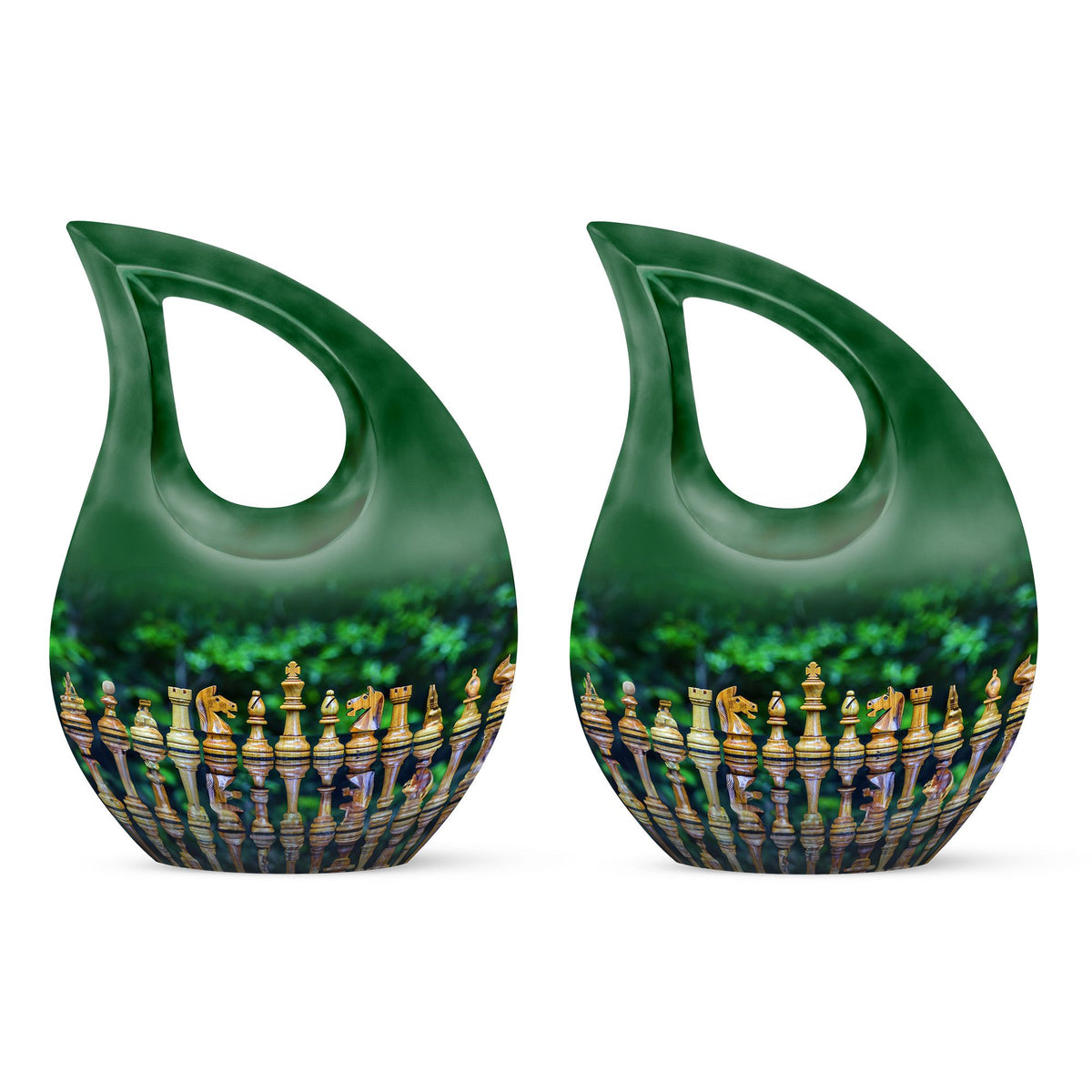 Chess Urns For Ashes - Funeral Decor Urn - Memorial Urn