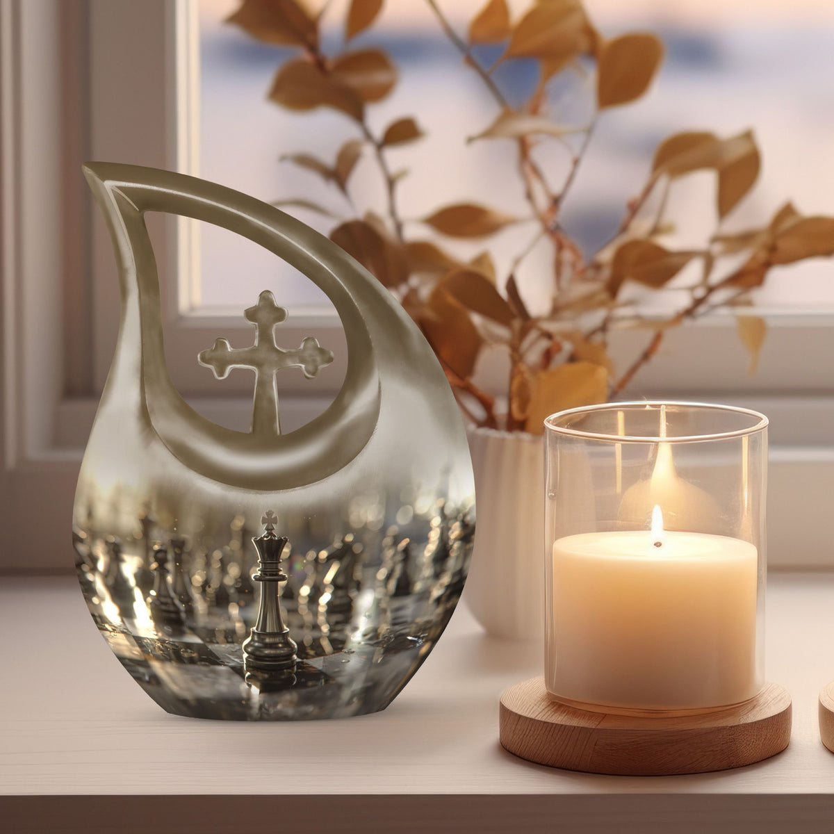 Chess Urns For Ashes - Funeral Urn - Memorial Urn