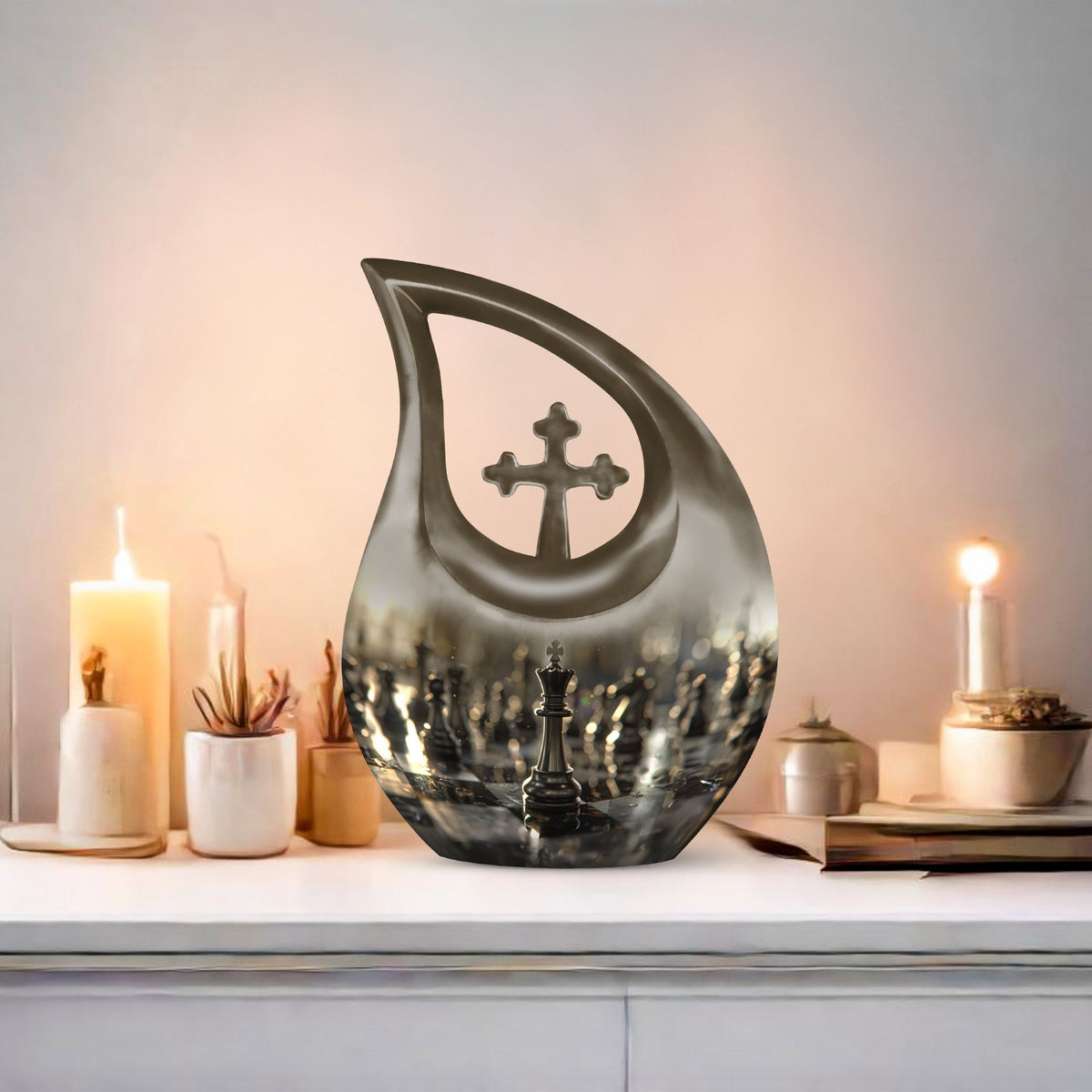 Chess Urns For Ashes - Funeral Urn - Memorial Urn
