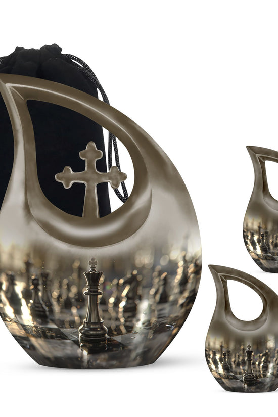 Chess Urns For Ashes - Funeral Urn - Memorial Urn