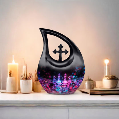 Chess Urns For Ashes - Cremation Urns Large & Small Combo