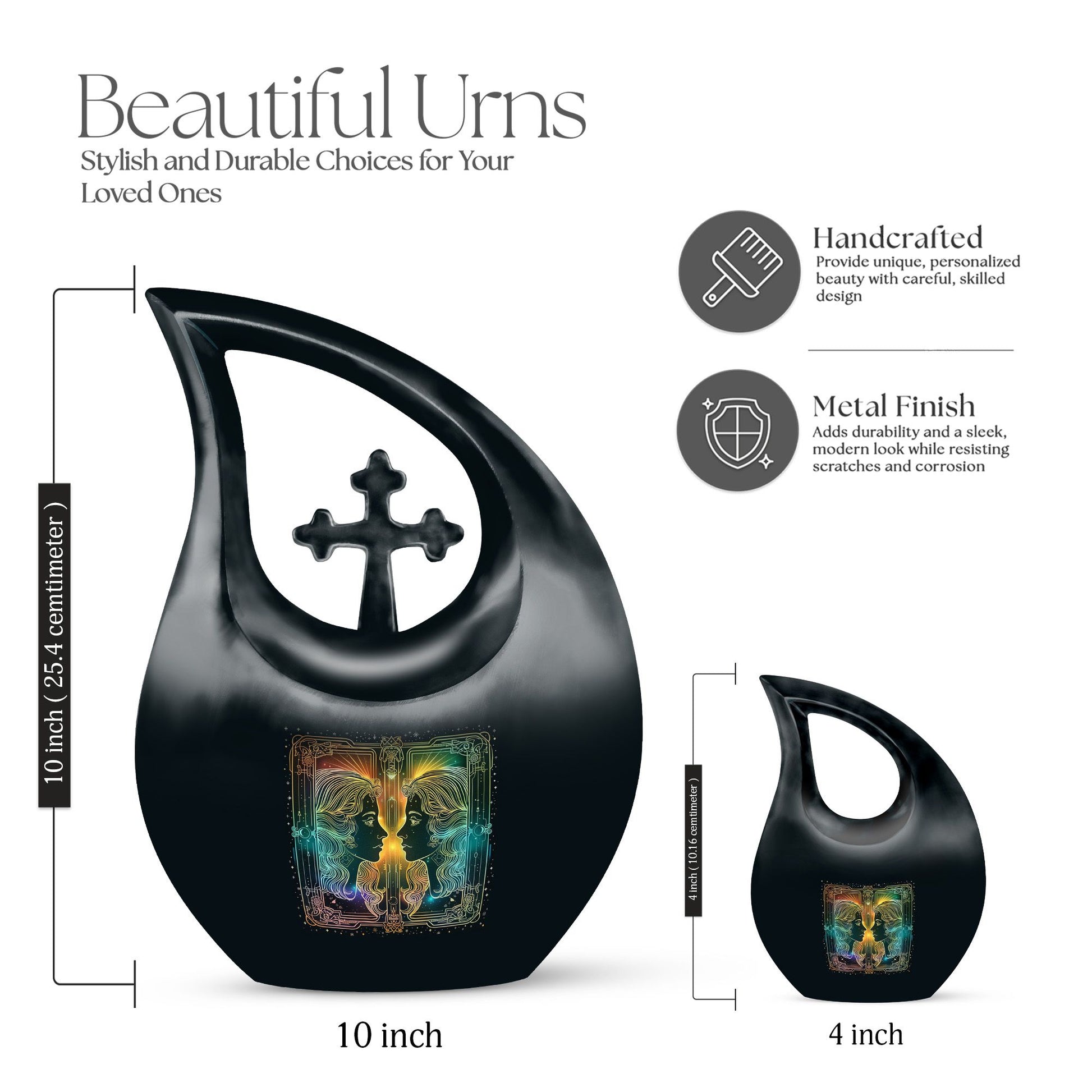 Zodiac Urns For Ashes - Adult Funeral Urn