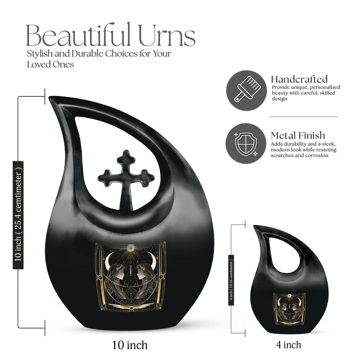 Zodiac Urns For Ashes - Funeral Keepsake Urns