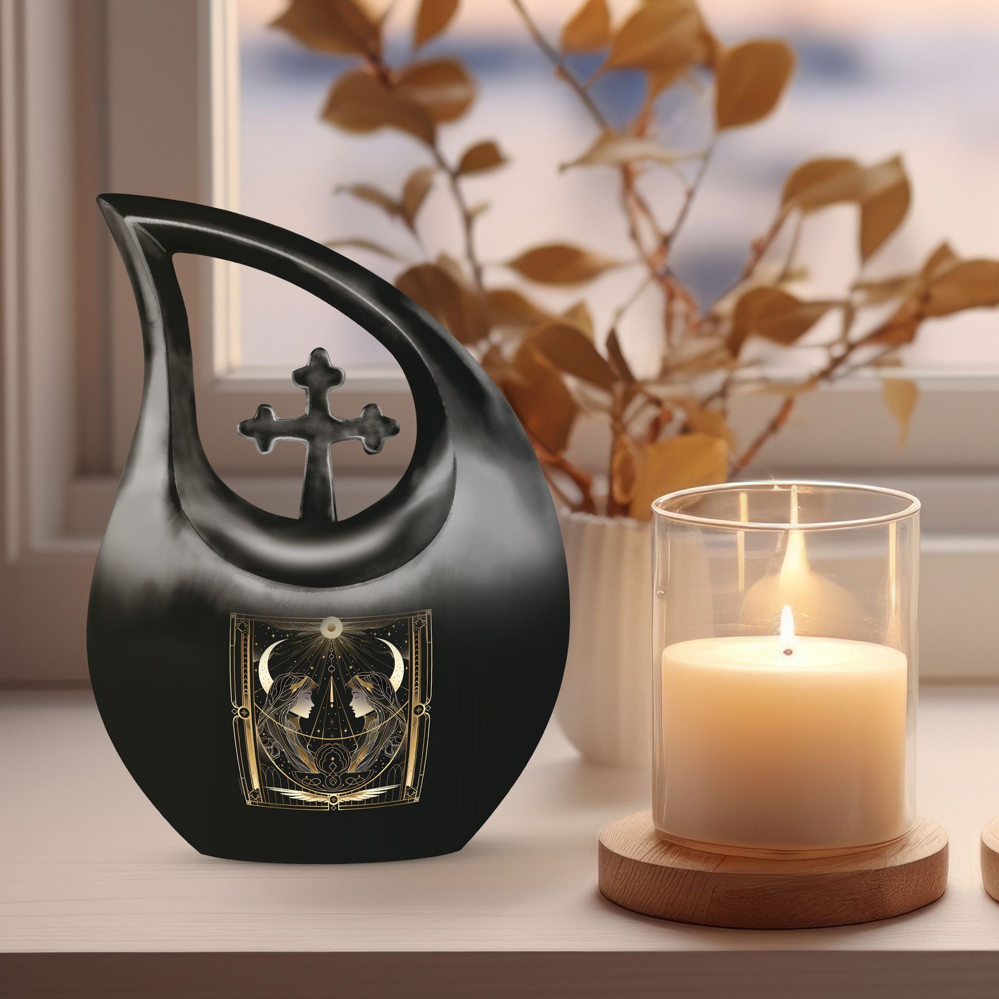 Zodiac Urns For Ashes - Funeral Keepsake Urns