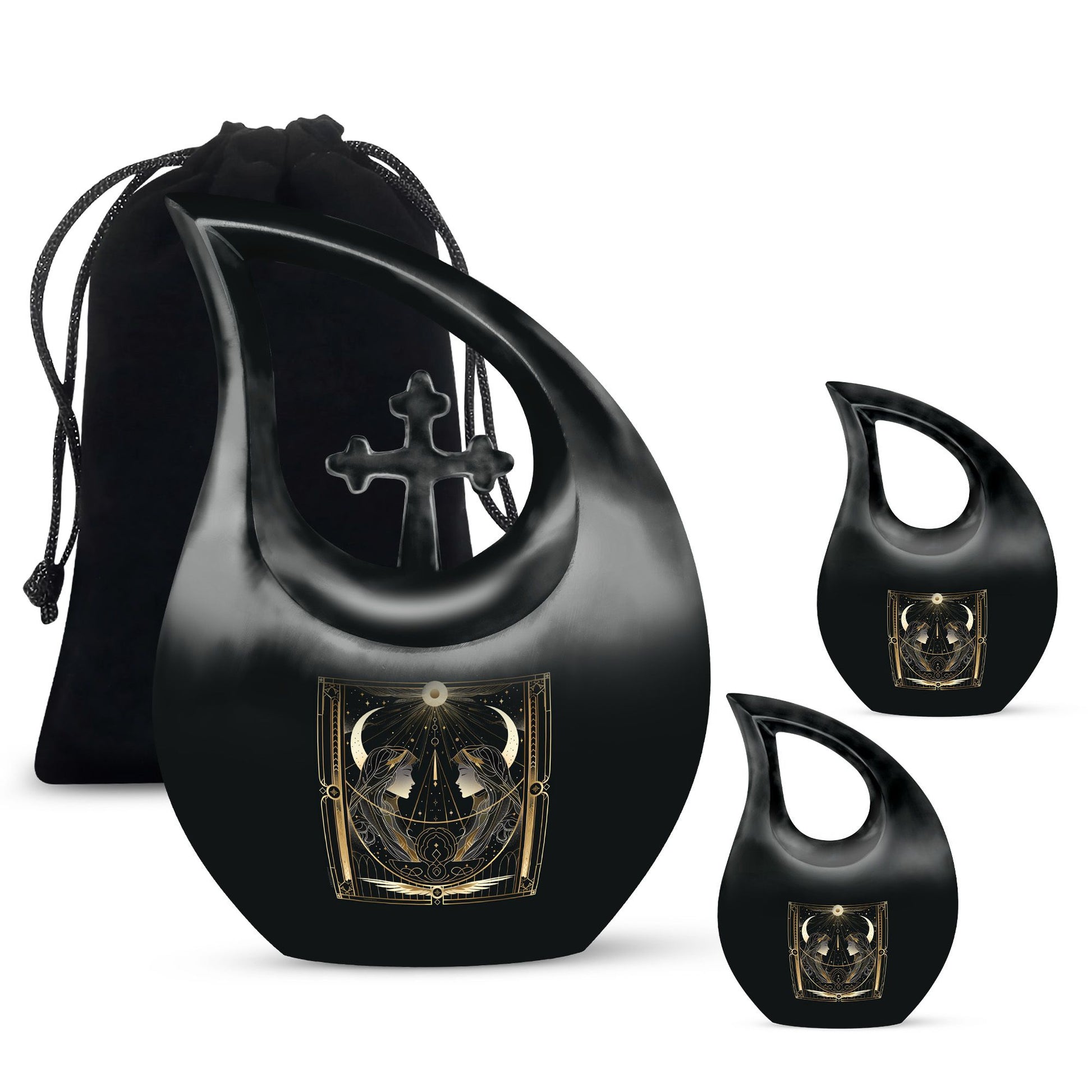 Zodiac Urns For Ashes - Funeral Keepsake Urns