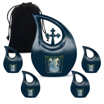 Large Urn With 4 Keepsake