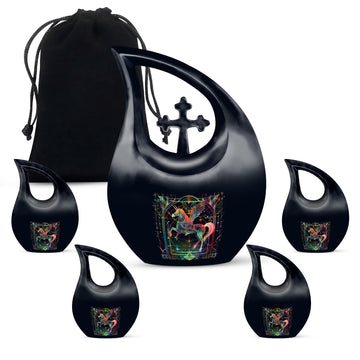 Large Urn With 4 Keepsake