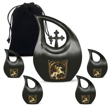 Large Urn With 4 Keepsake