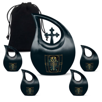 Large Urn With 4 Keepsake