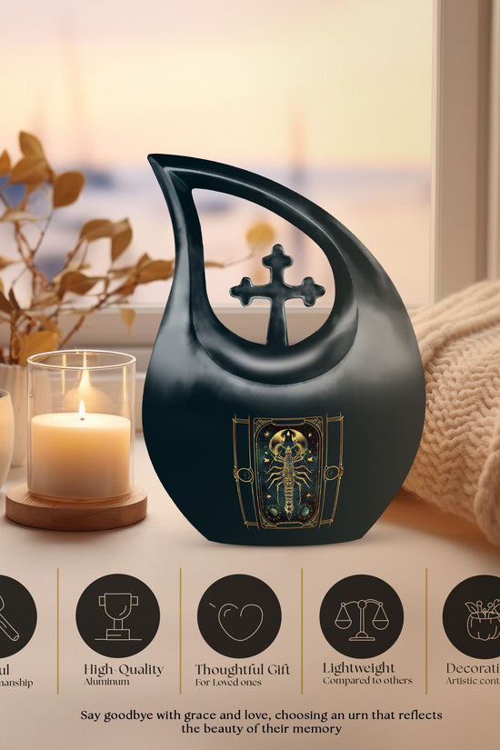 Zodiac Urns For Ashes - Large Urns For Human Ashes Adult