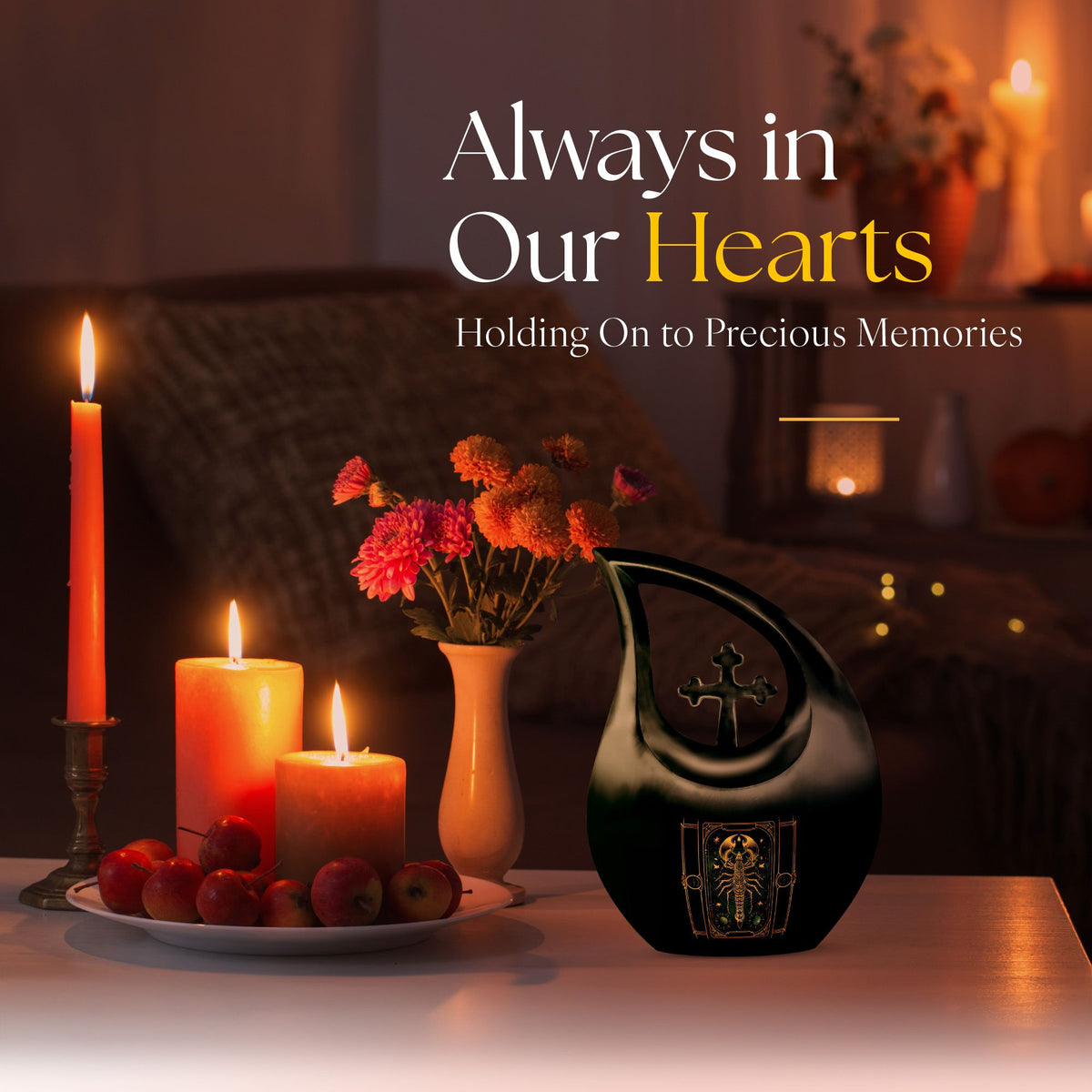 Zodiac Urns For Ashes - Large Urns For Human Ashes Adult
