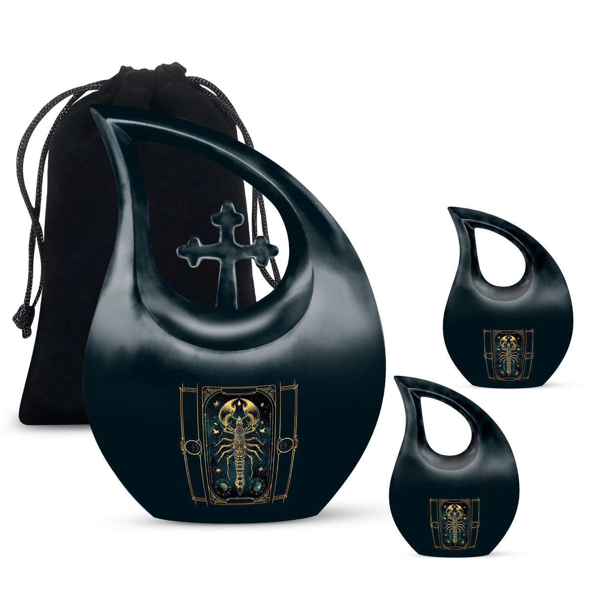 Zodiac Urns For Ashes - Large Urns For Human Ashes Adult