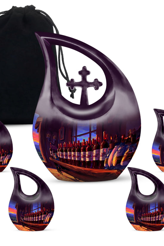 Wine Urns For Ashes - Cremation Keepsakes For Ashes