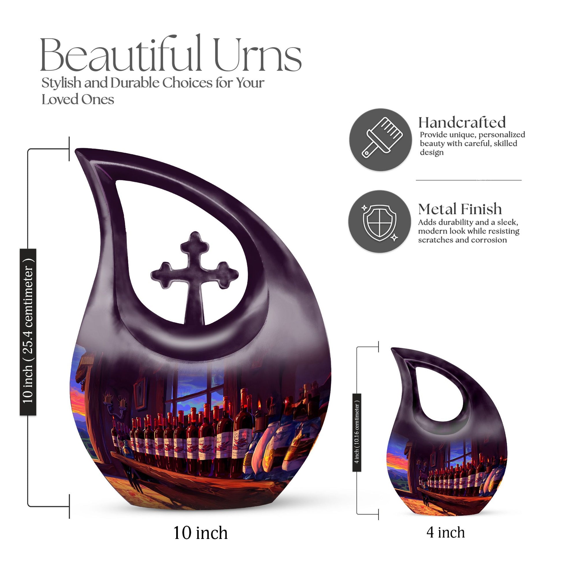 Wine Urns For Ashes - Cremation Keepsakes For Ashes