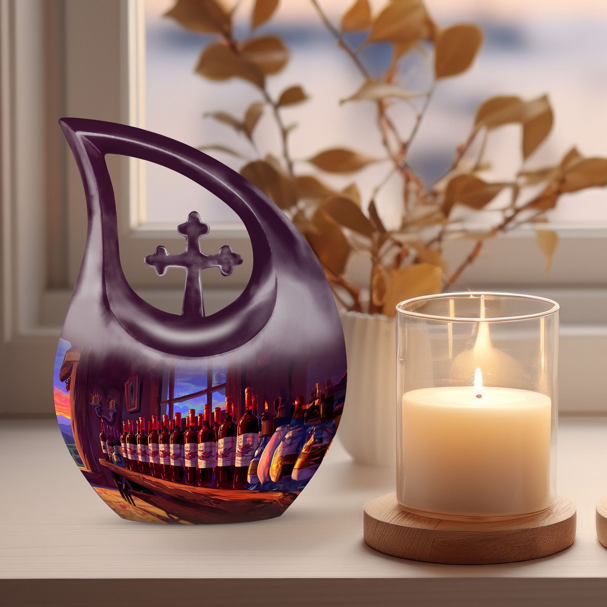 Wine Urns For Ashes - Cremation Keepsakes For Ashes