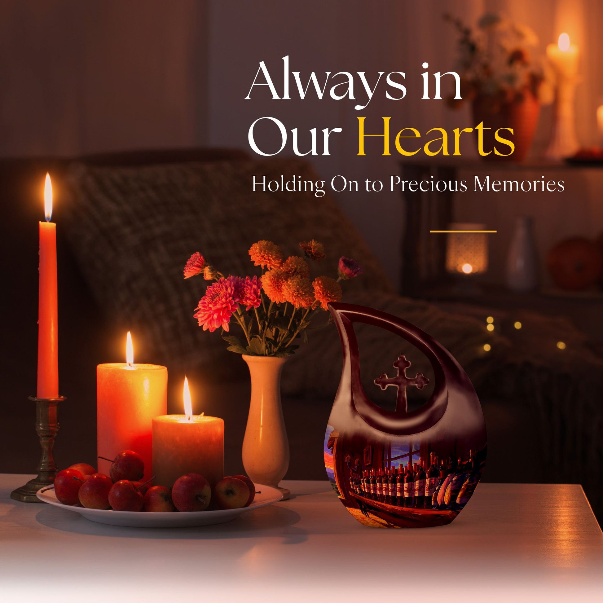 Wine Urns For Ashes - Cremation Keepsakes For Ashes