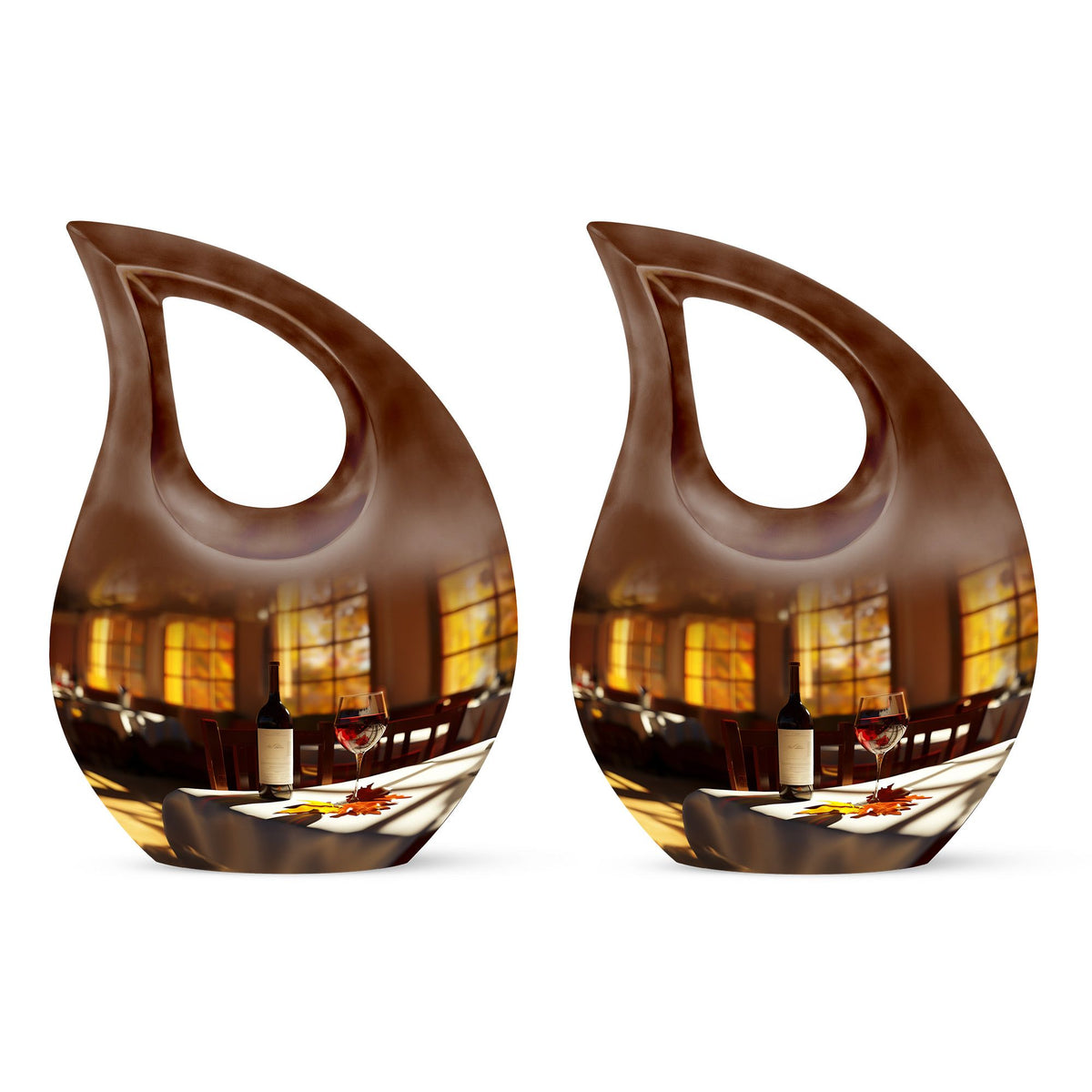 Wine Urns For Ashes - Small Cremation Urn