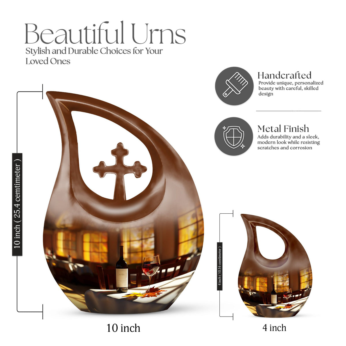 Wine Urns For Ashes - Small Cremation Urn
