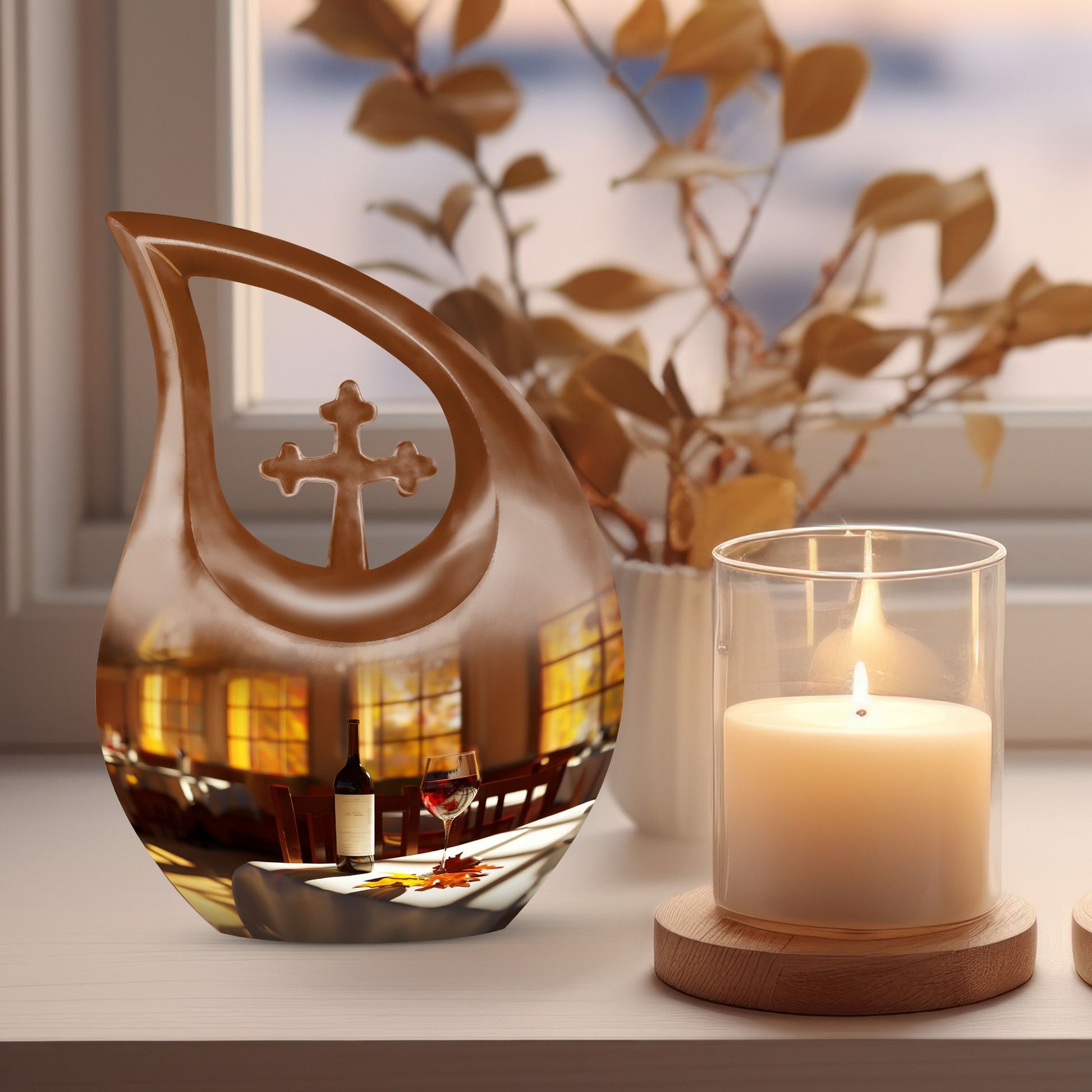 Wine Urns For Ashes - Small Cremation Urn