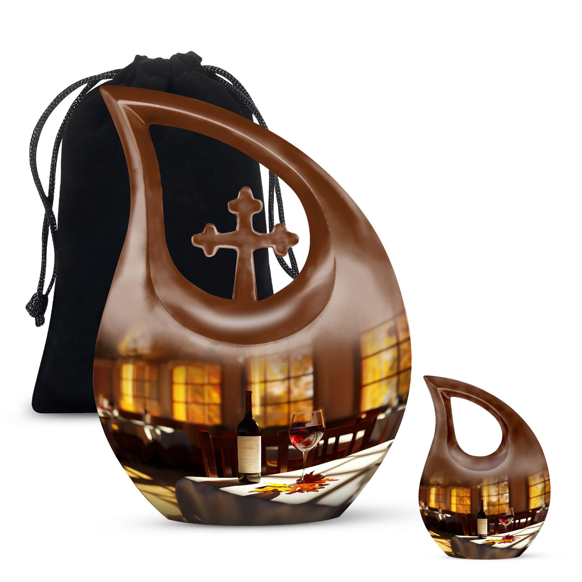 Wine Urns For Ashes - Small Cremation Urn